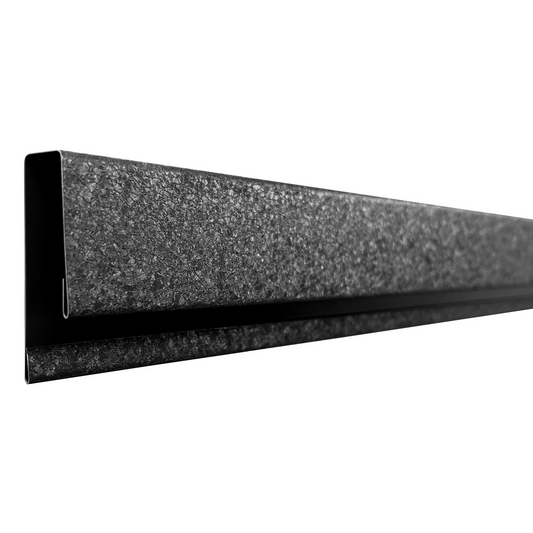 Profil lateral J pentru lambriu metalic, Negru de Noapte